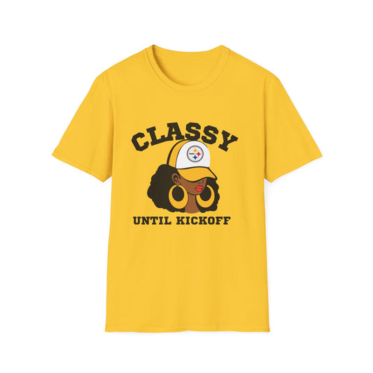 Classy until Kickoff Steelers Tshirt
