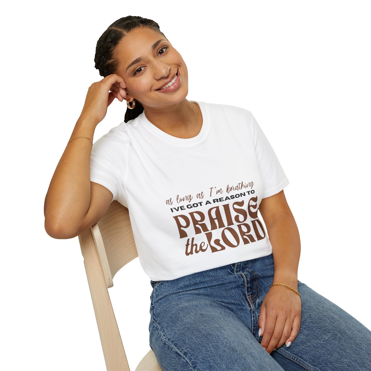 Praise the Lord Unisex T-Shirt, Faith-based Tee, Inspirational Gift, Church Event Apparel, Spiritual Wear, Christian Clothing