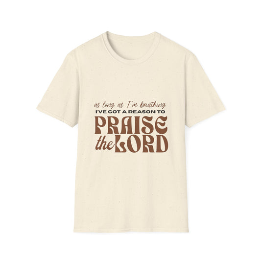 Praise the Lord Unisex T-Shirt, Faith-based Tee, Inspirational Gift, Church Event Apparel, Spiritual Wear, Christian Clothing