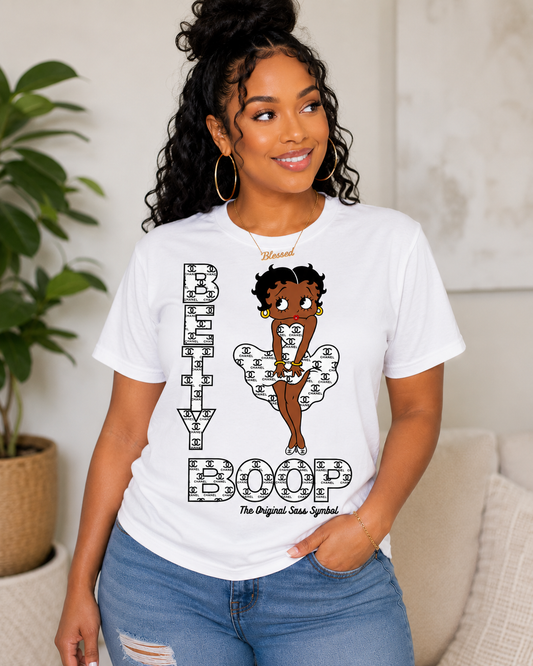 Betty Boop Inspired Luxury Fashion Tee