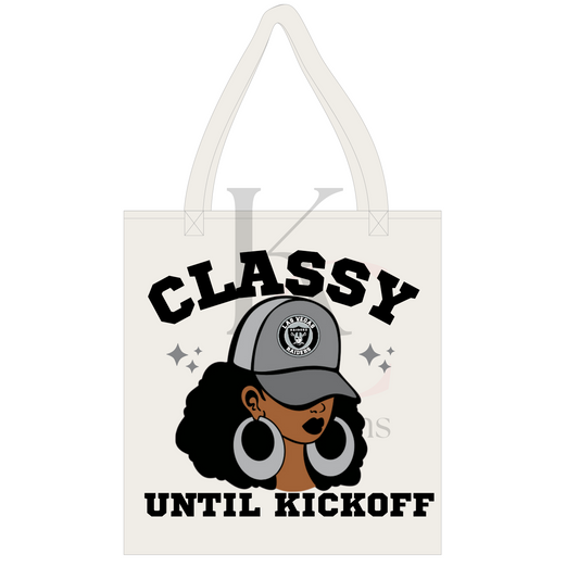 Football Classy Til Kickoff digital PNG file-Raiders