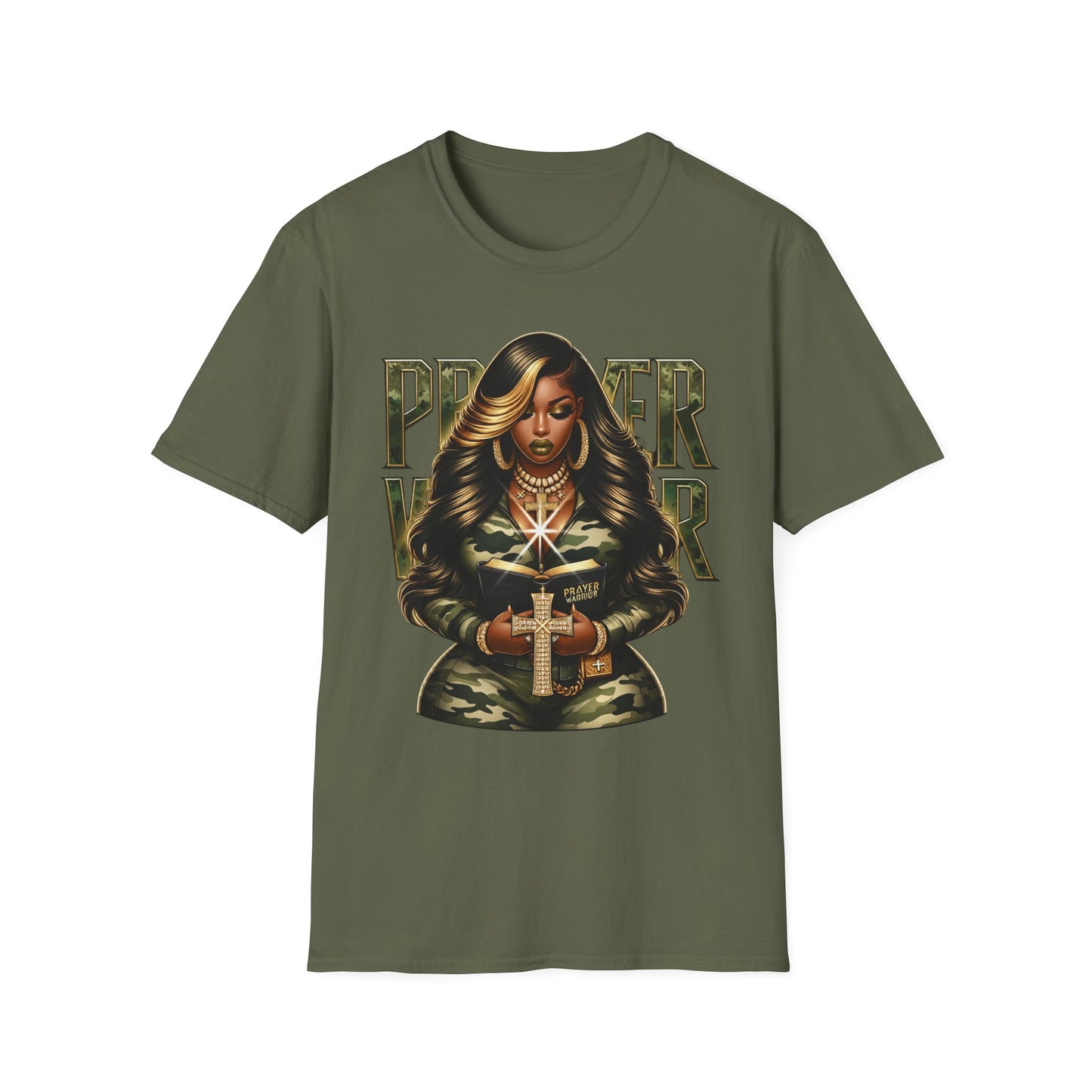Camo Prayer Warrior Tshirt