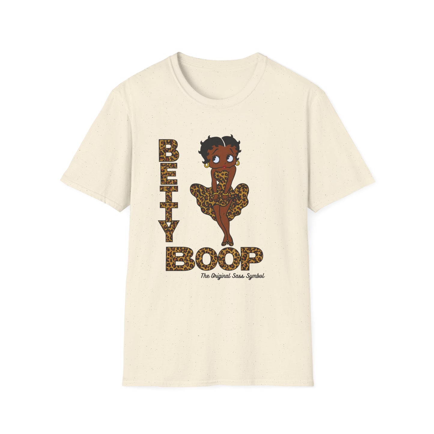 Betty Boop Leopard Graphic T-Shirt
