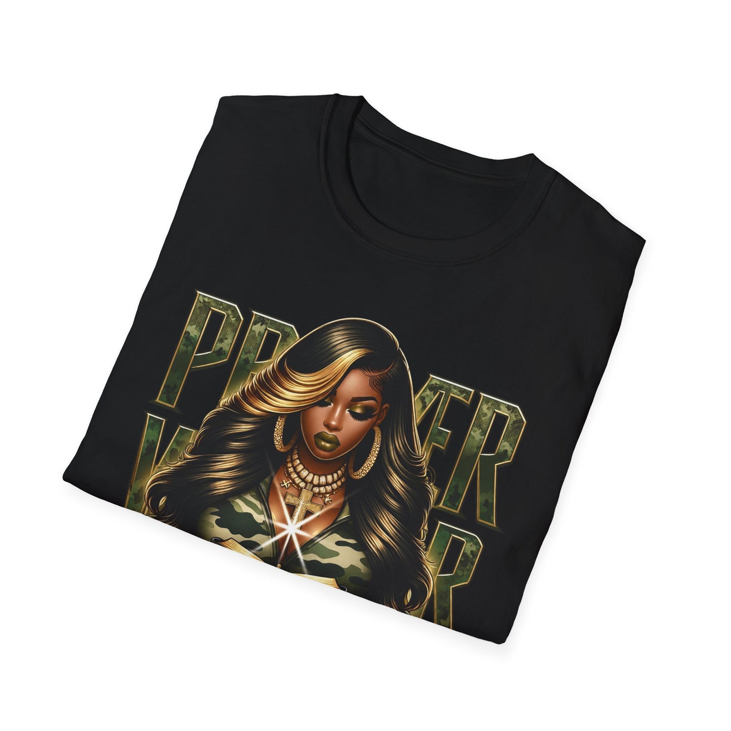 Camo Prayer Warrior Tshirt