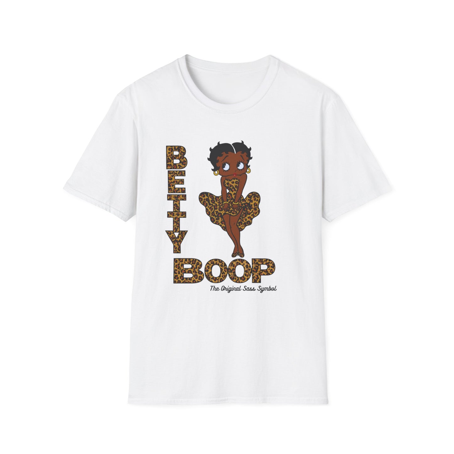 Betty Boop Leopard Graphic T-Shirt