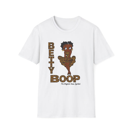 Betty Boop Leopard Graphic T-Shirt