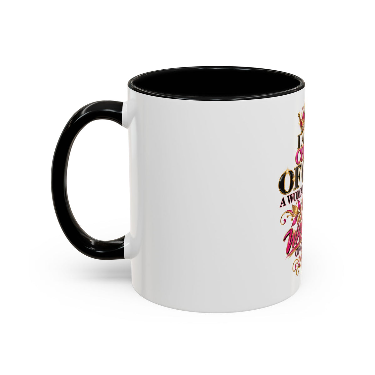 Christian Coffee Mug — "I Am a Child of God, A Woman of Faith, A Warrior of Christ"