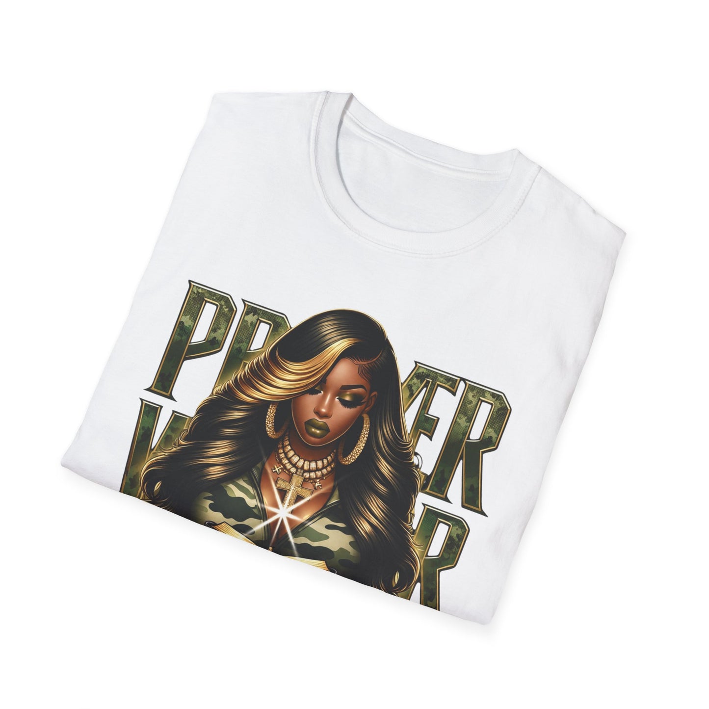Camo Prayer Warrior Tshirt