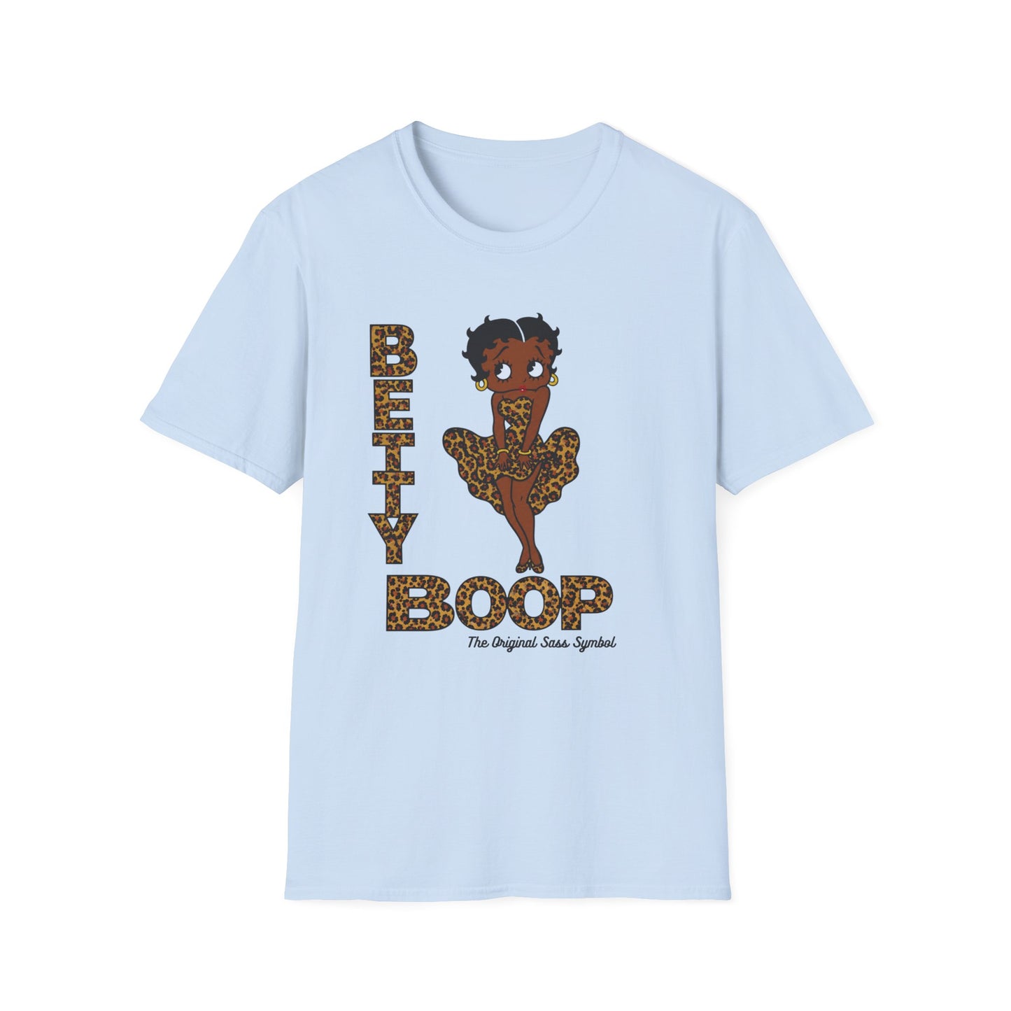 Betty Boop Leopard Graphic T-Shirt