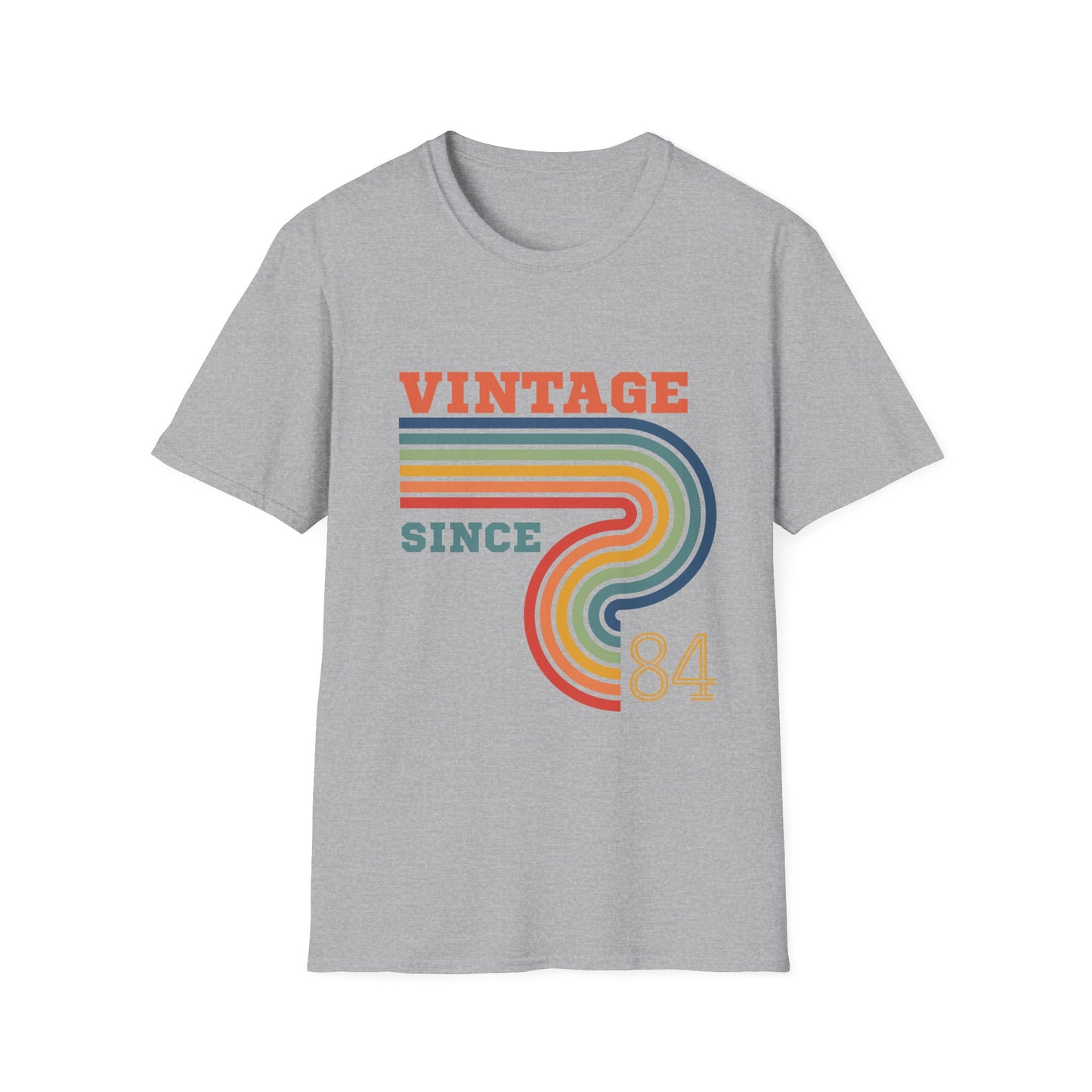 Vintage Since 84 T-Shirt — Retro 1984 Birthday Tee