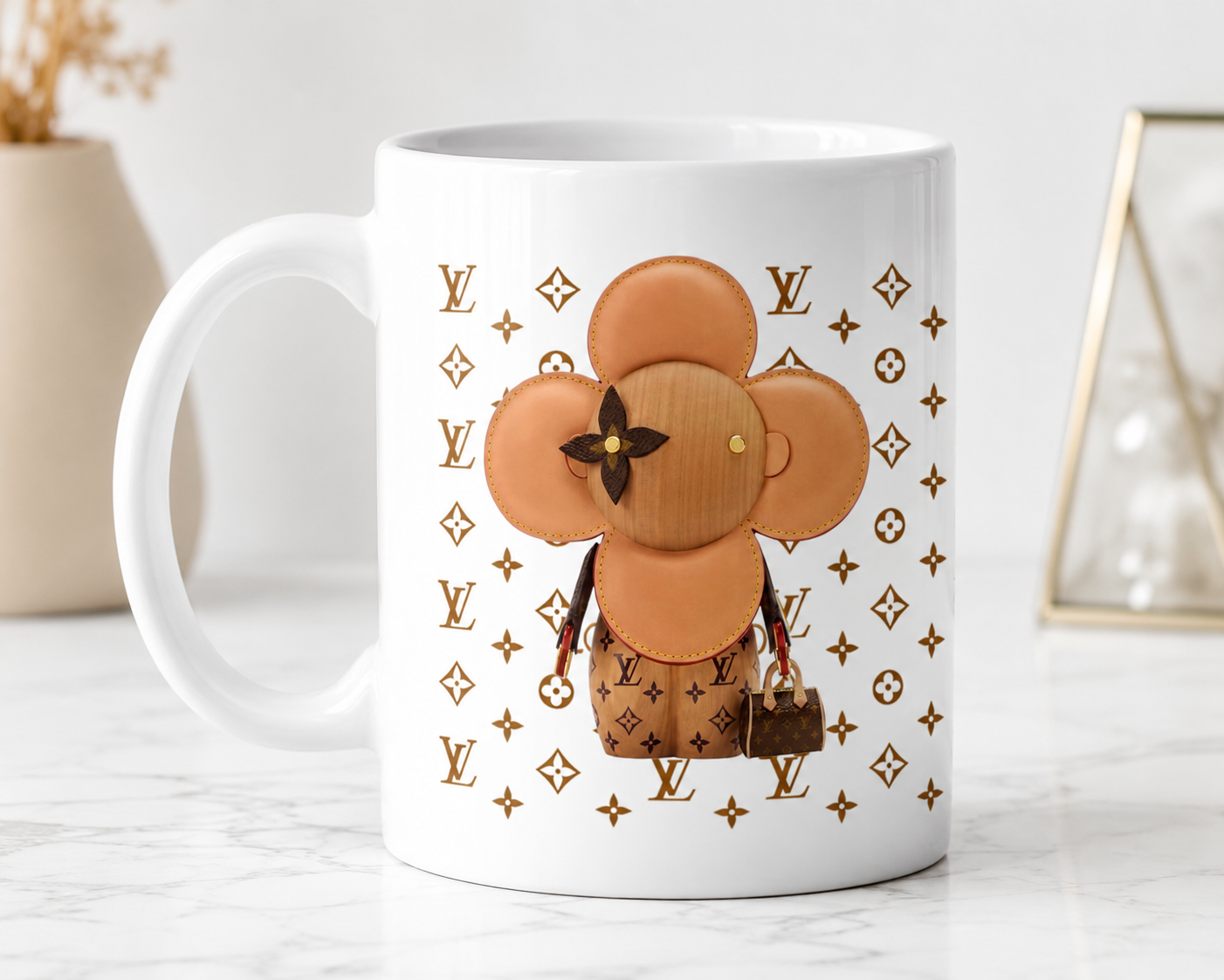Luxury Inspired Floral Character 11.8oz Coffee Mug