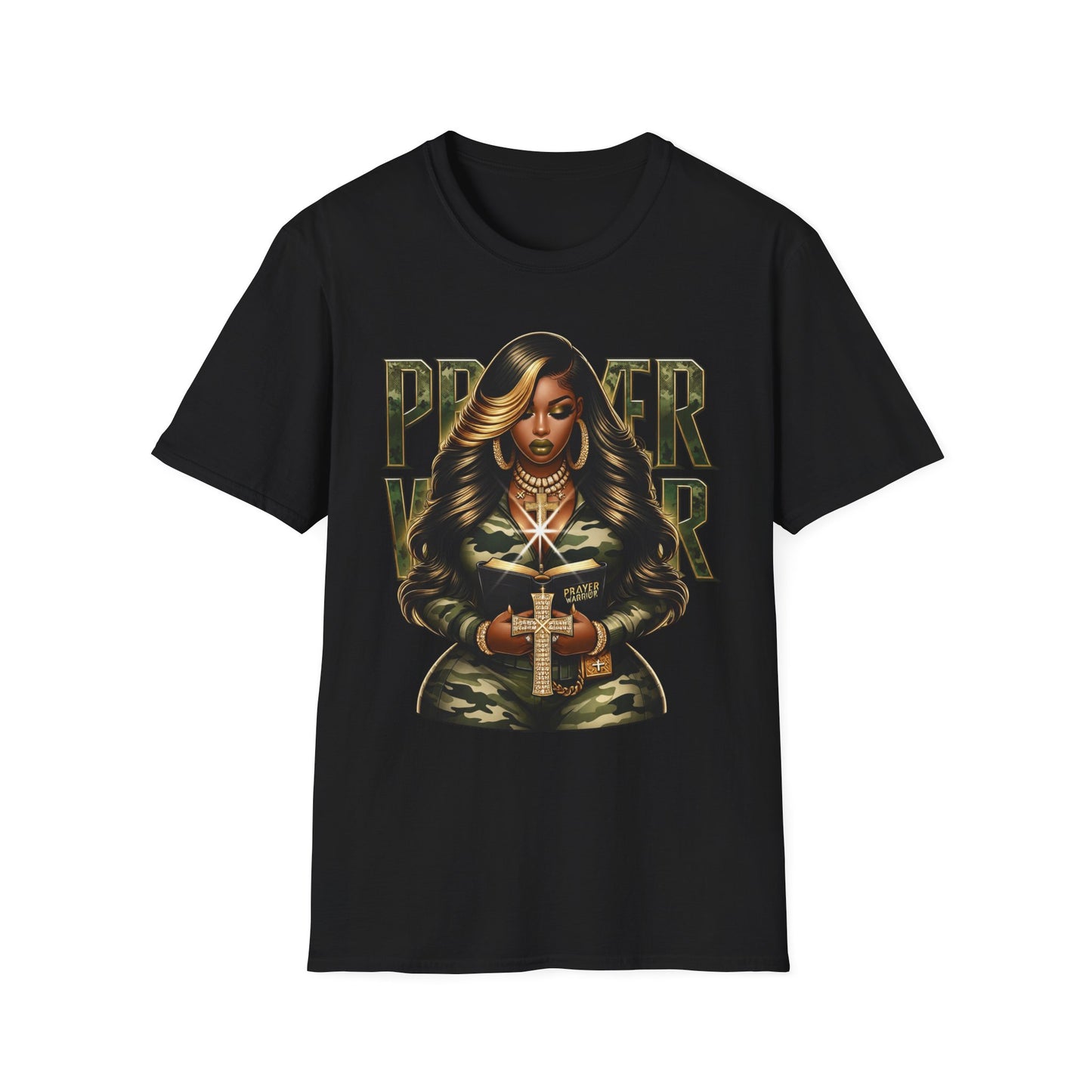 Camo Prayer Warrior Tshirt