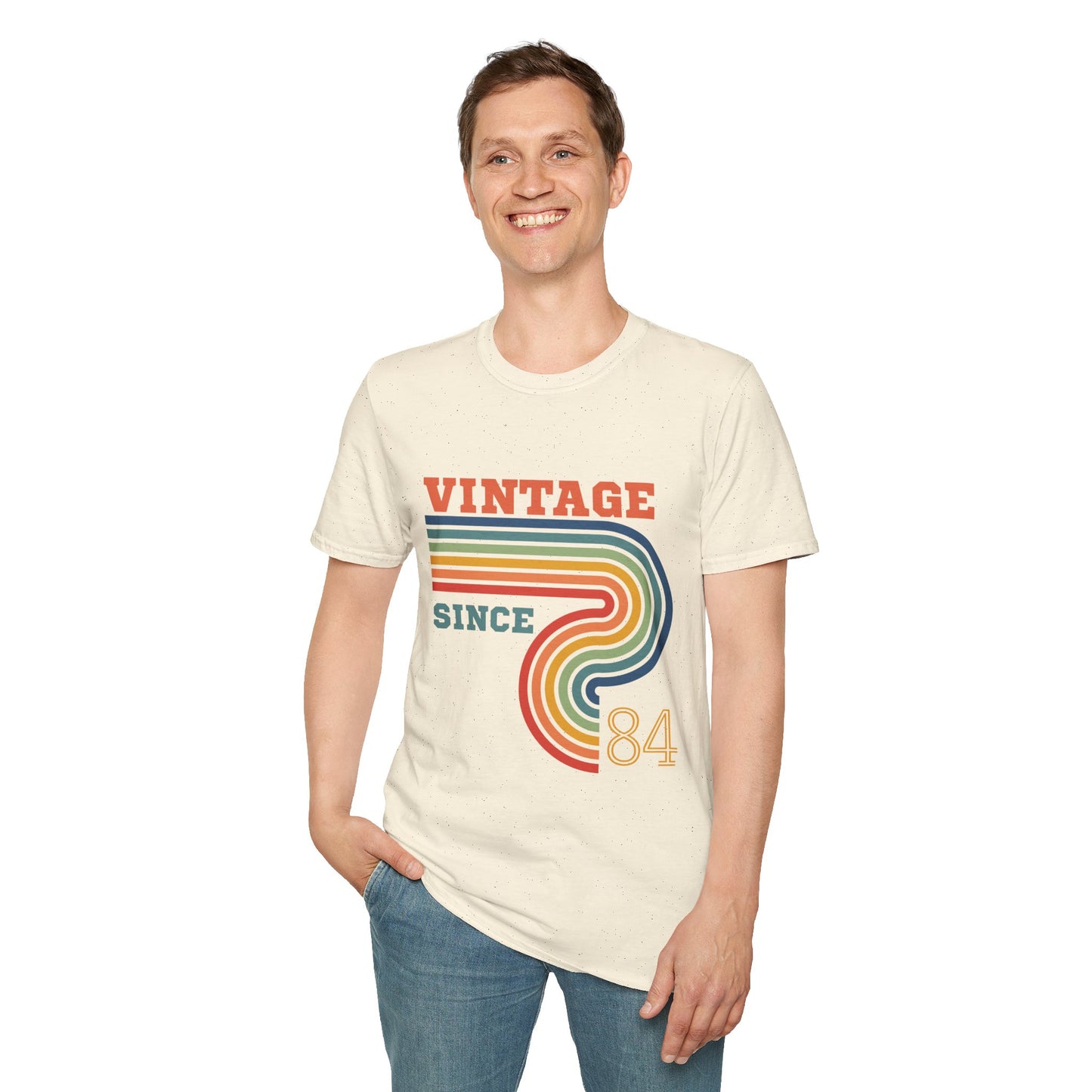 Vintage Since 84 T-Shirt — Retro 1984 Birthday Tee