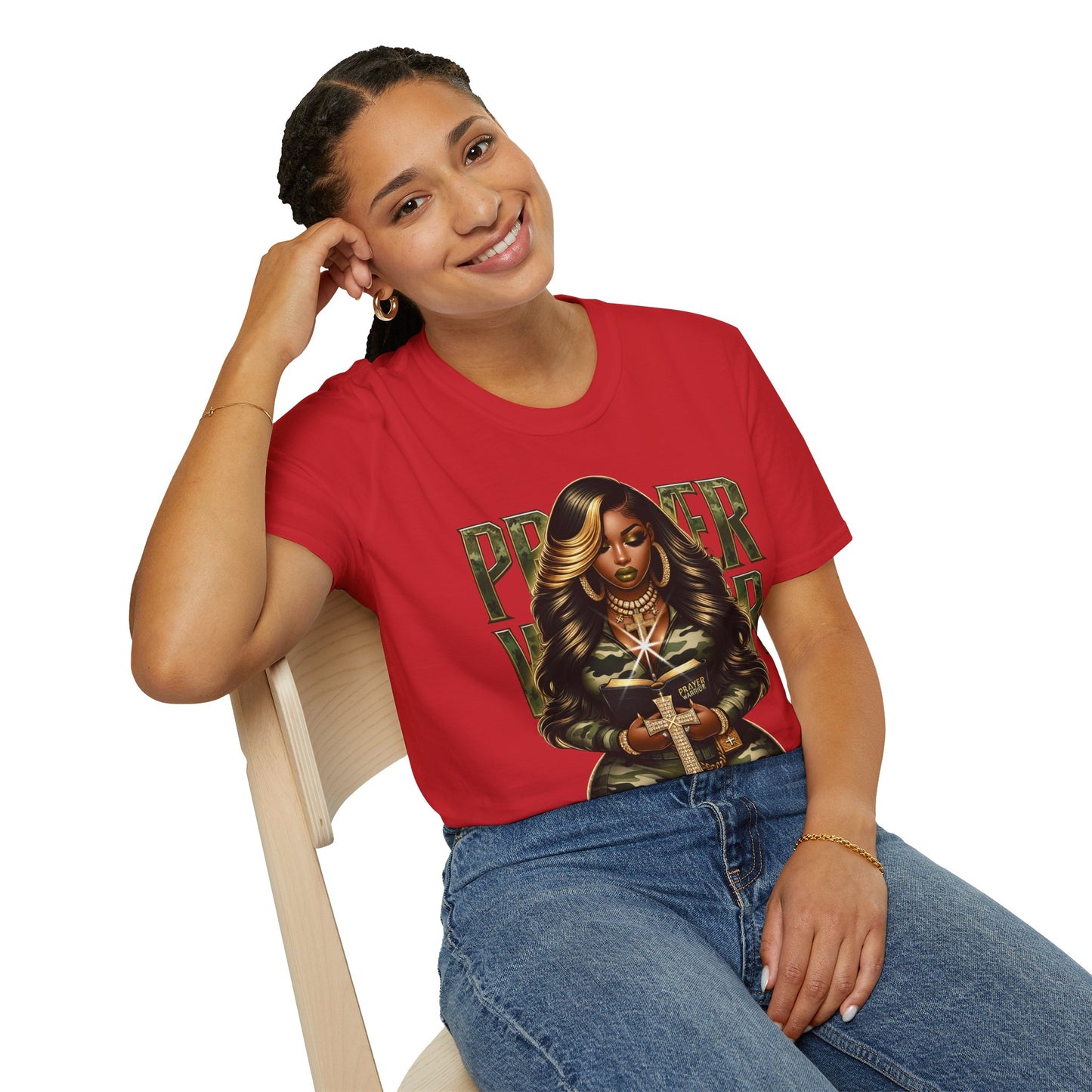 Camo Prayer Warrior Tshirt