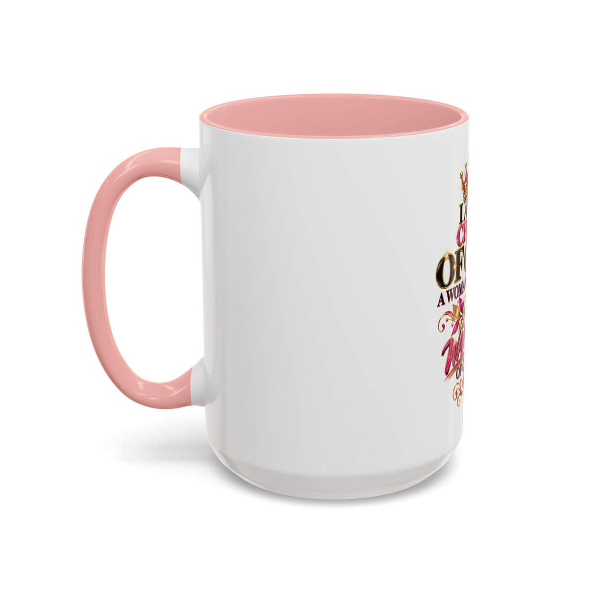 Christian Coffee Mug — "I Am a Child of God, A Woman of Faith, A Warrior of Christ"