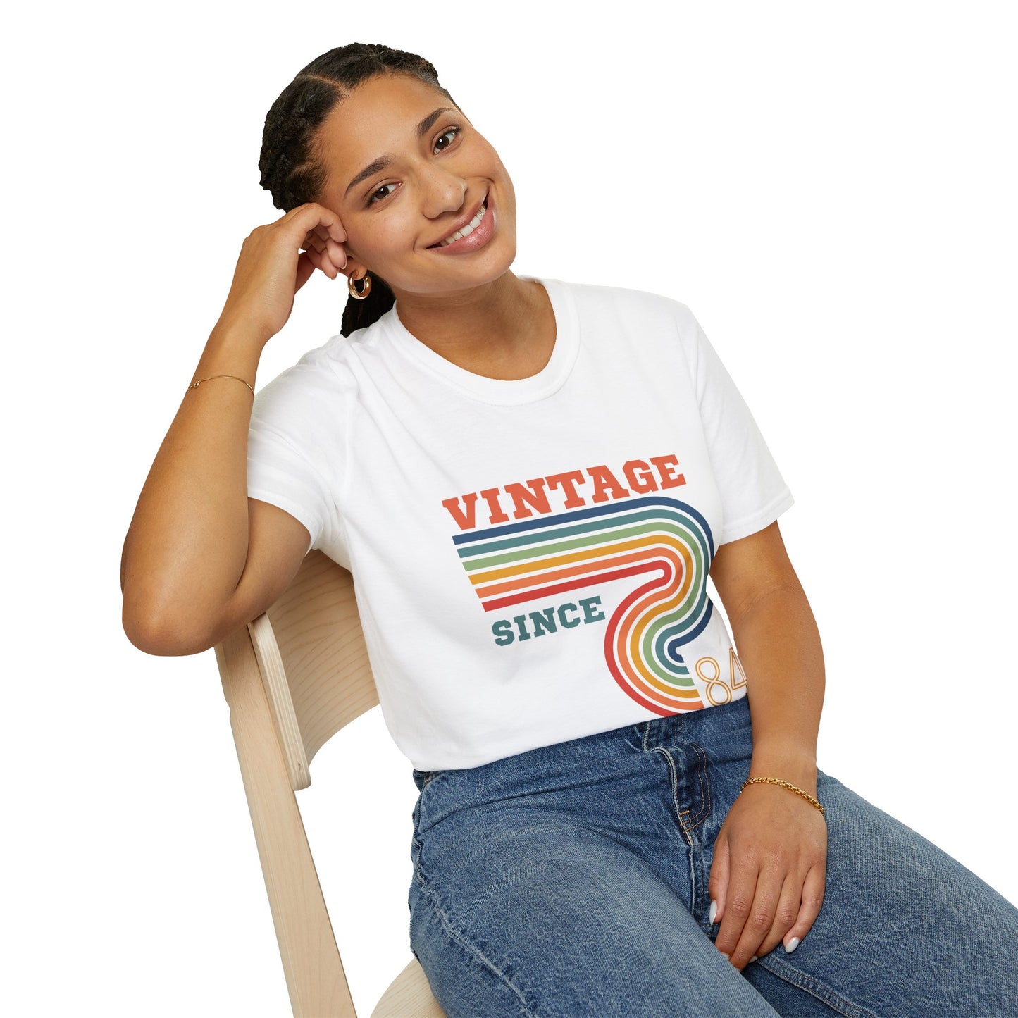 Vintage Since 84 T-Shirt — Retro 1984 Birthday Tee