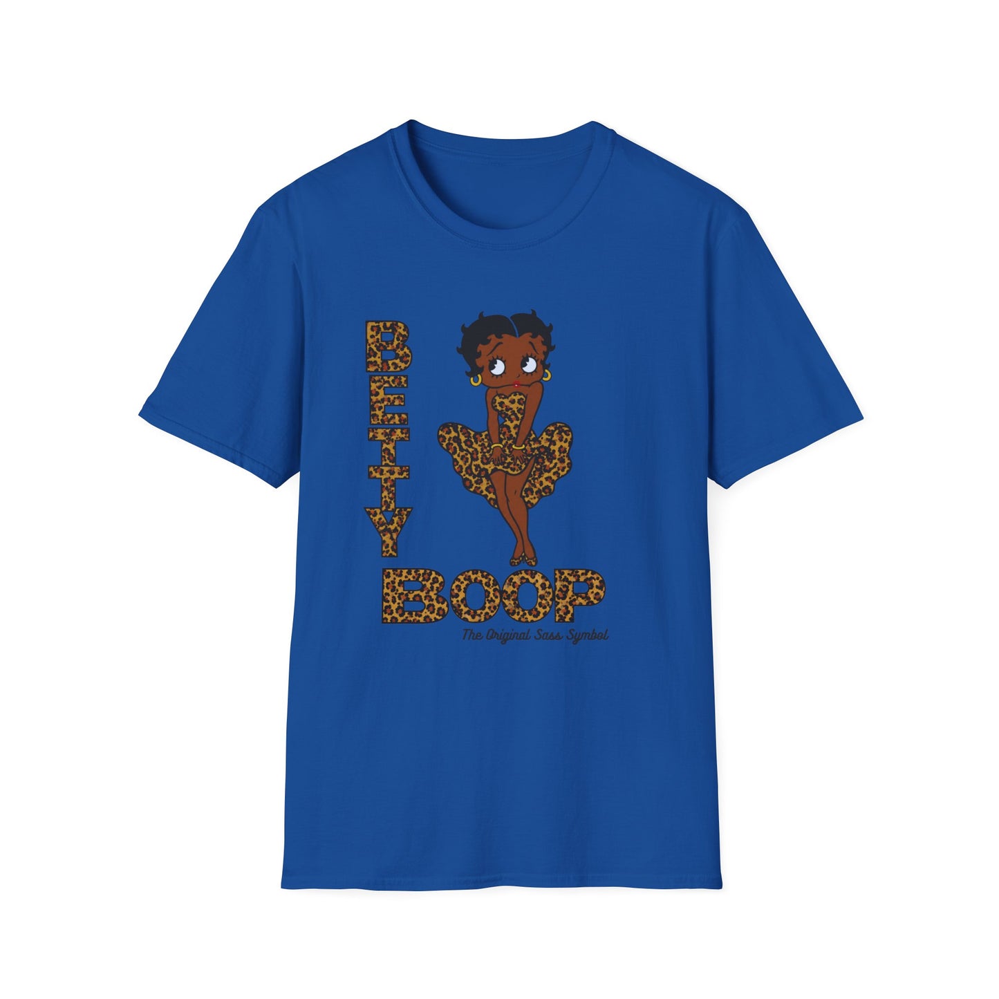 Betty Boop Leopard Graphic T-Shirt