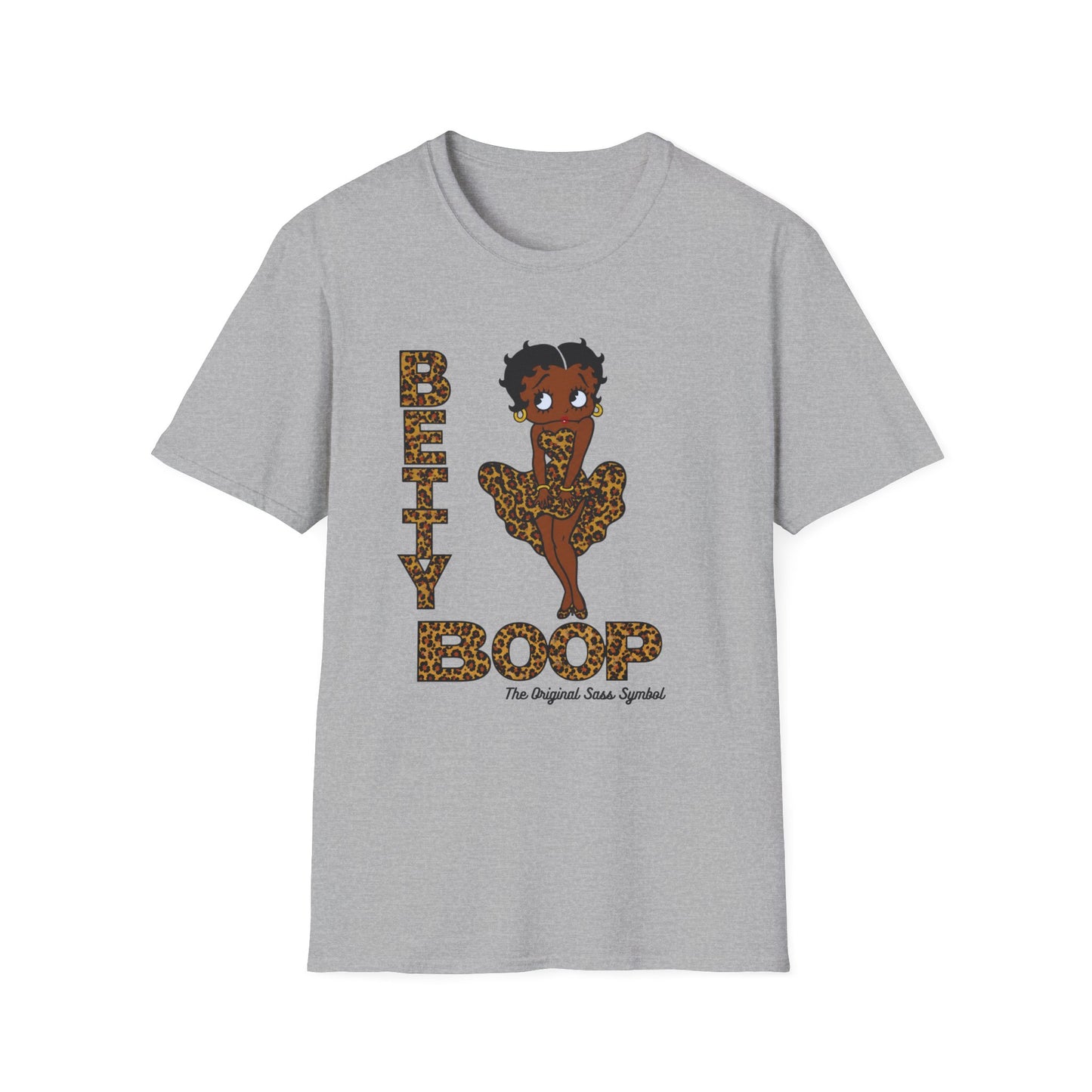 Betty Boop Leopard Graphic T-Shirt