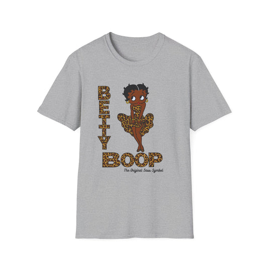 Betty Boop Leopard Graphic T-Shirt