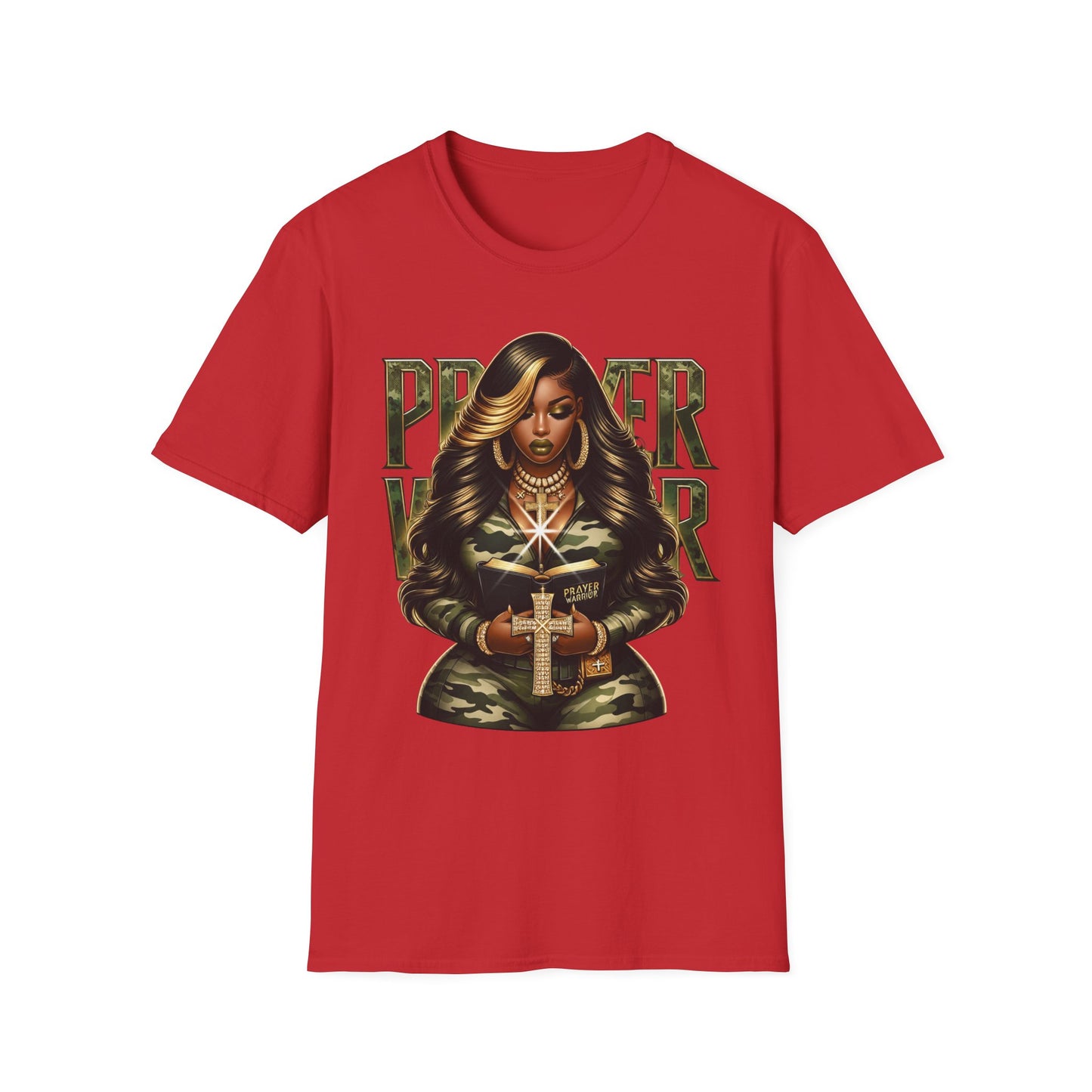Camo Prayer Warrior Tshirt