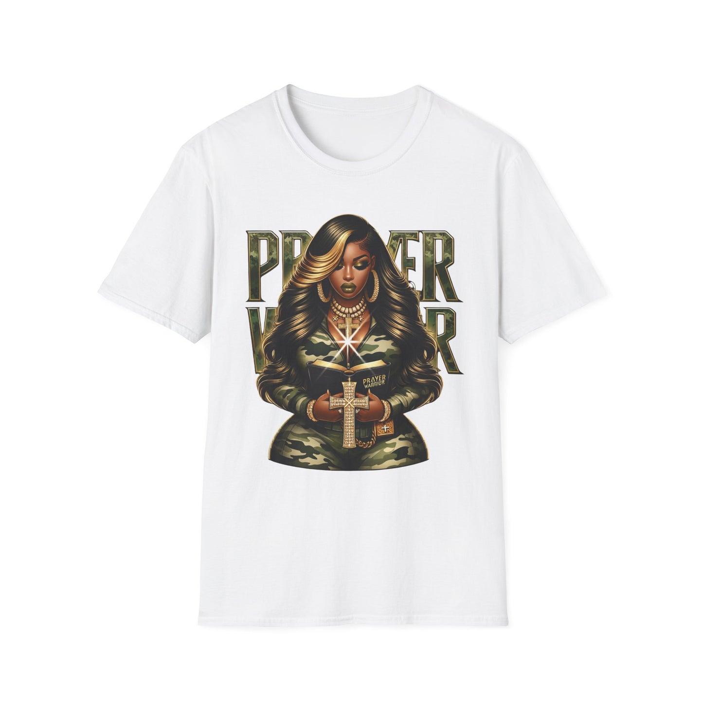 Camo Prayer Warrior Tshirt