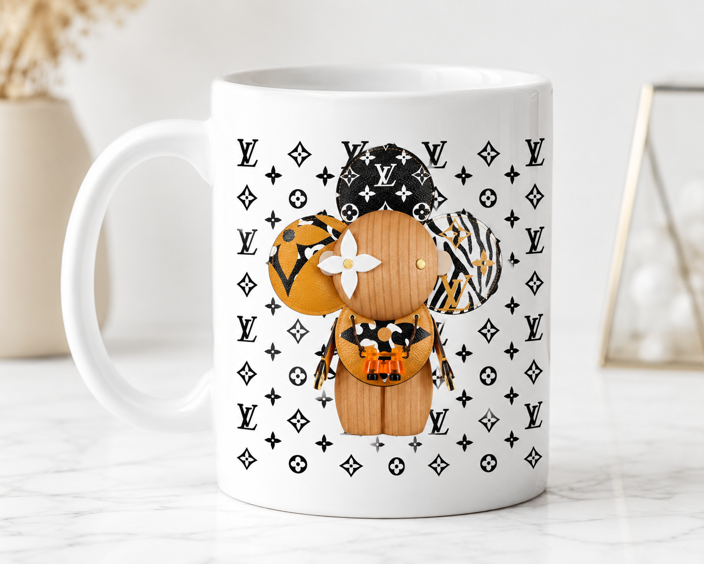 Luxury Inspired Floral Character 11.8oz Coffee Mug